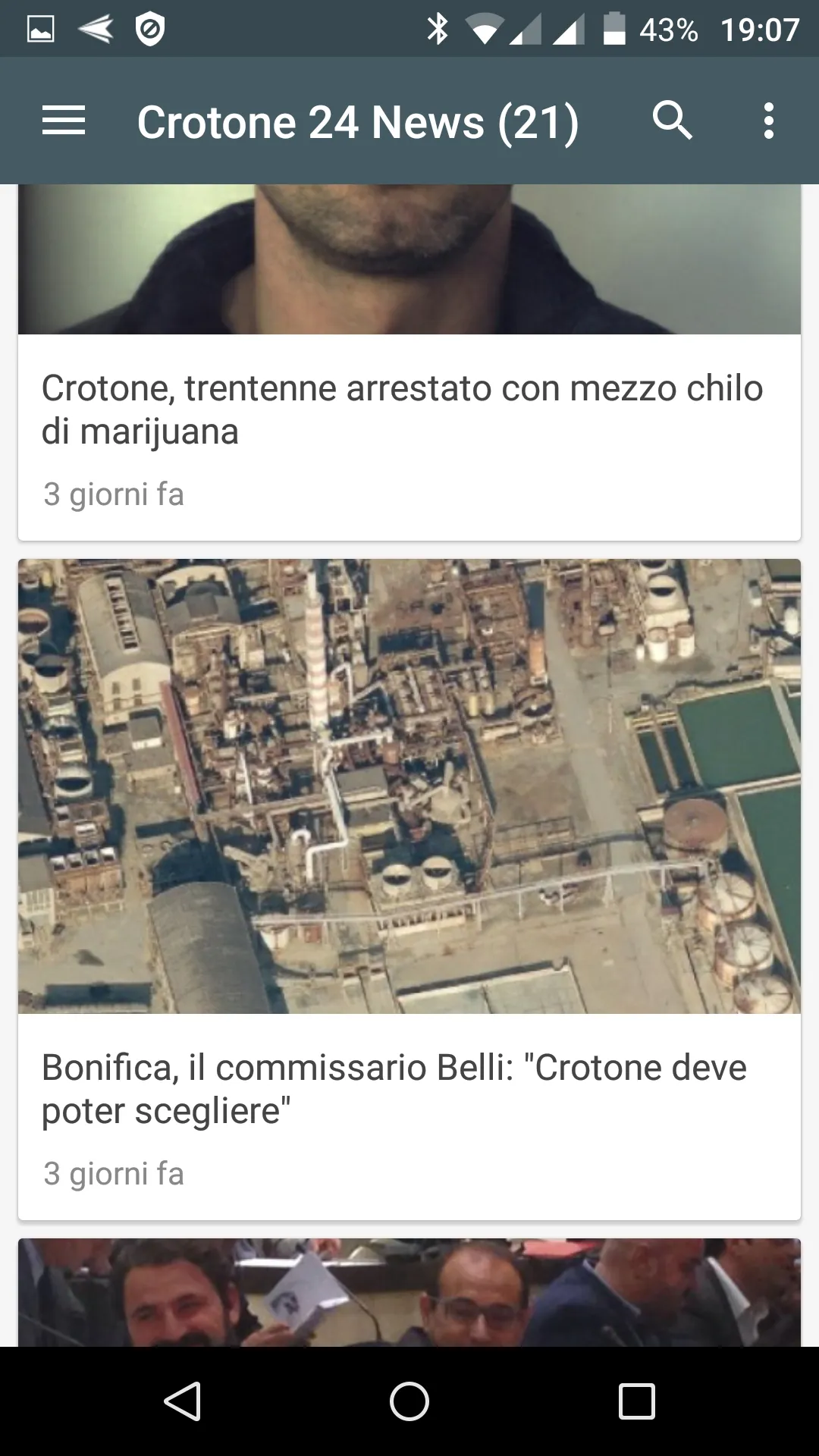 Crotone notizie locali | Indus Appstore | Screenshot