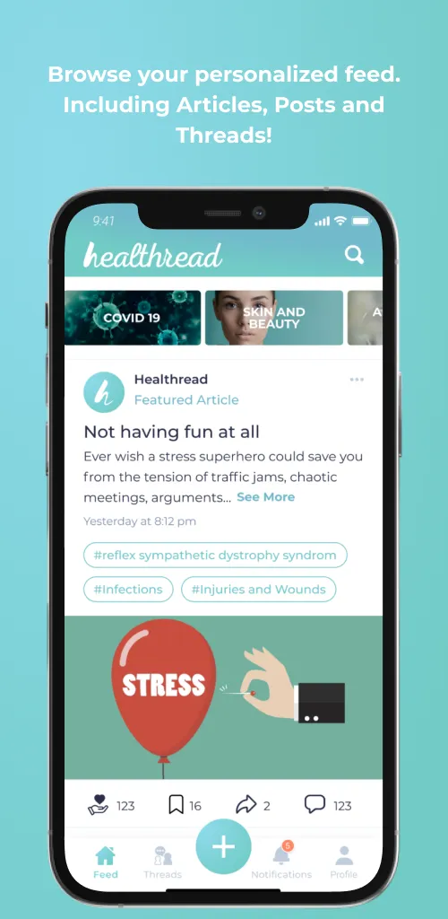 Healthread | Indus Appstore | Screenshot