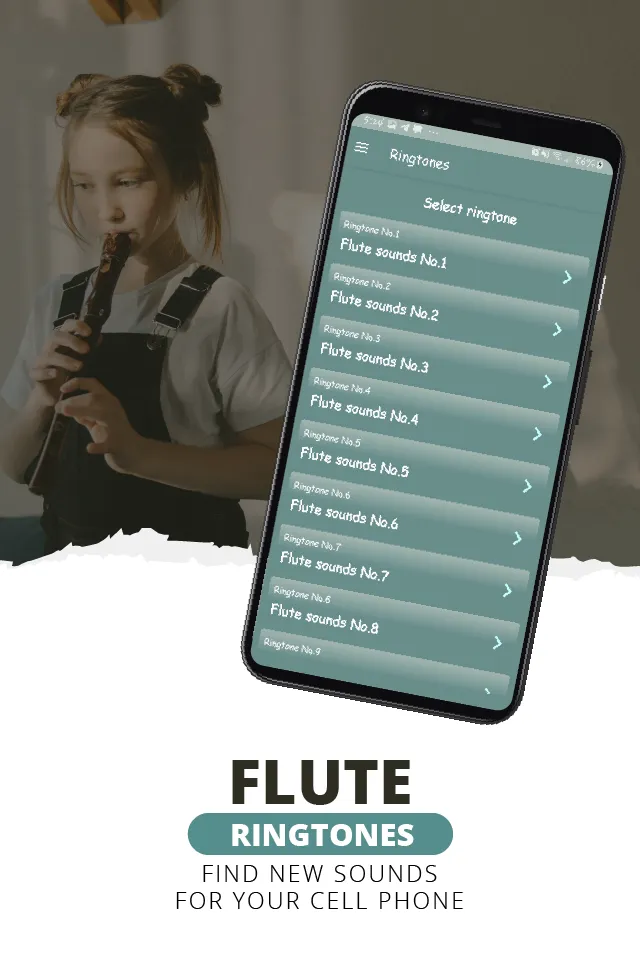 flute ringtones, flute sounds | Indus Appstore | Screenshot