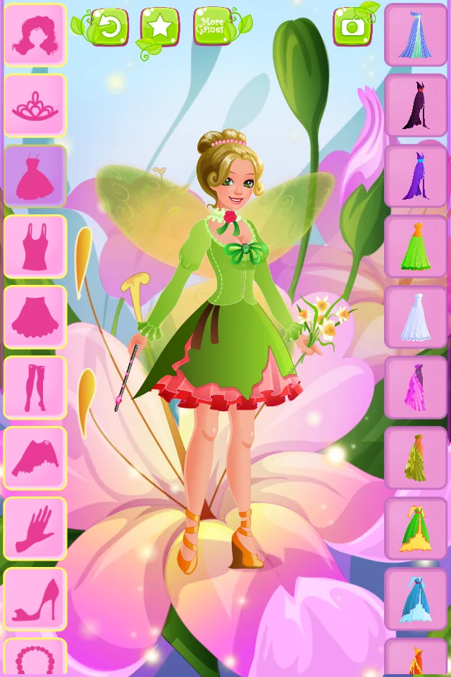 Little Fairy Dress Up Game | Indus Appstore | Screenshot