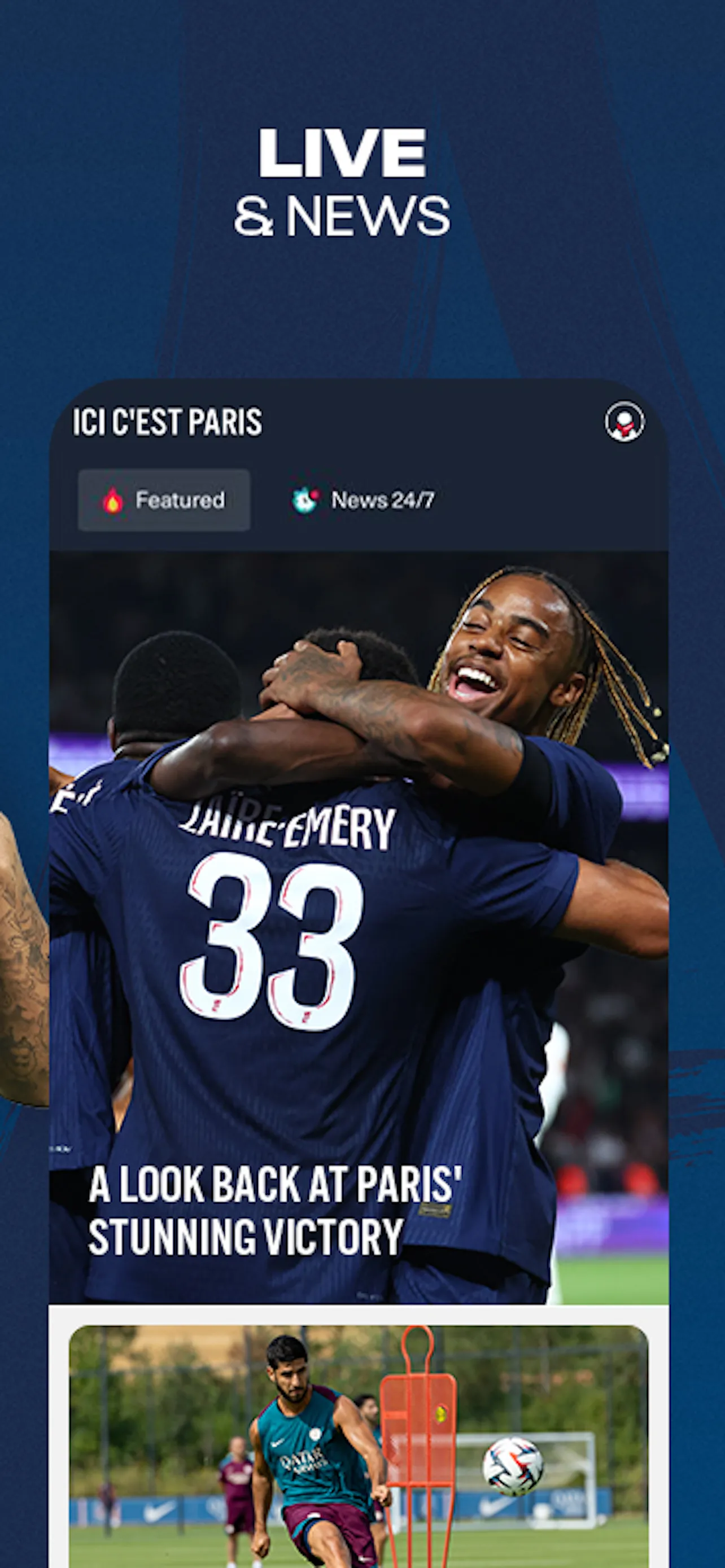 PSG Official | Indus Appstore | Screenshot