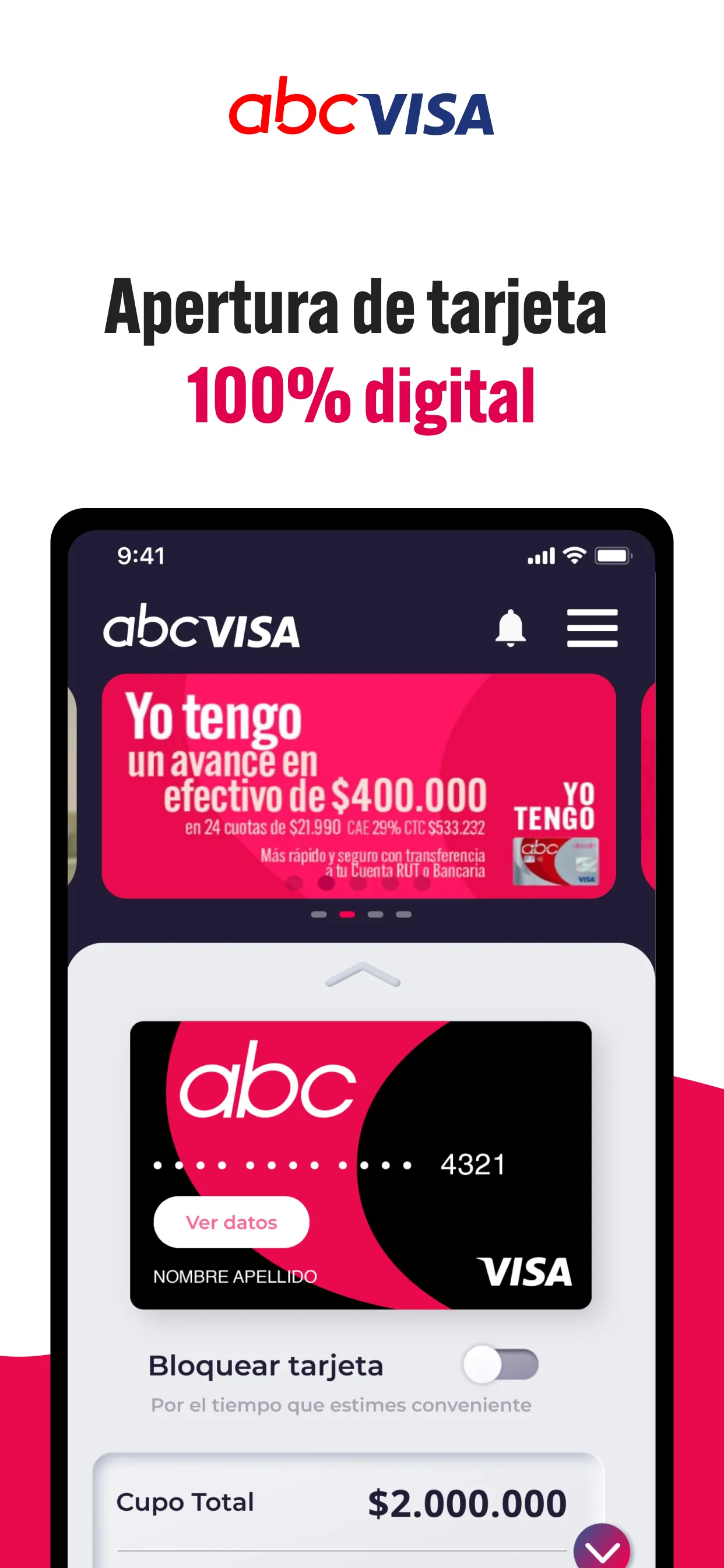 Tarjeta abcvisa | Indus Appstore | Screenshot