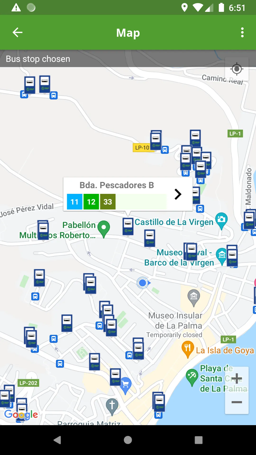 Transportes Insular La Palma | Indus Appstore | Screenshot