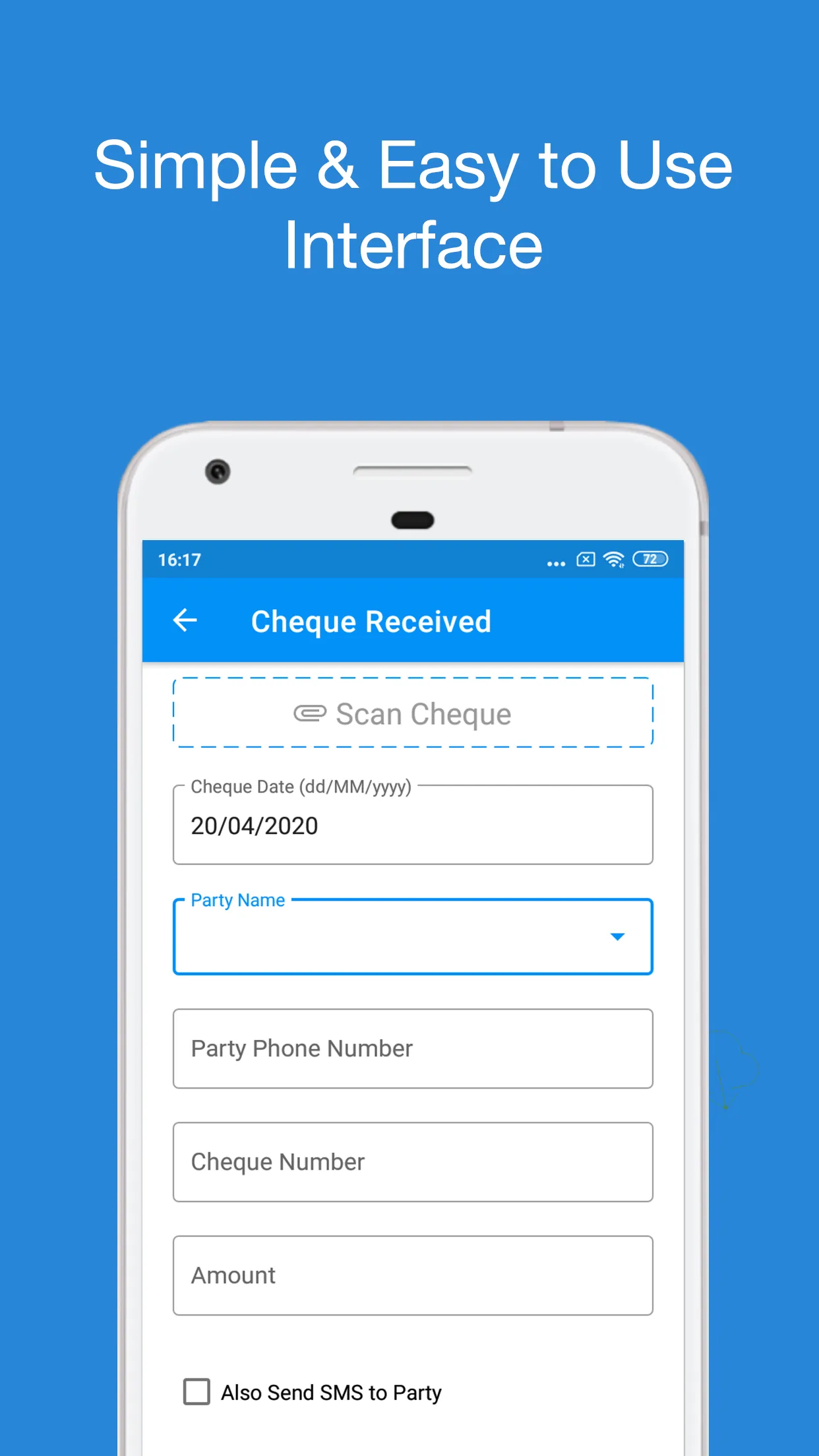 Cheque Book Manager - Write, P | Indus Appstore | Screenshot