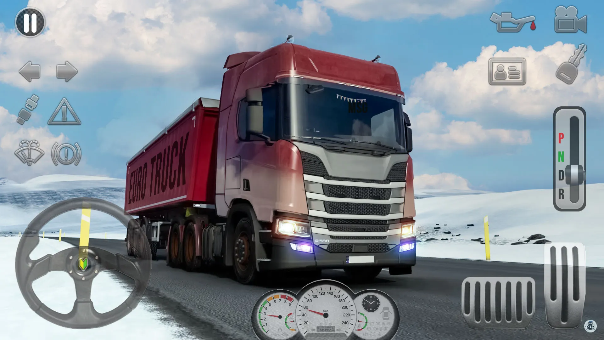 Euro Truck Driver Truck Games | Indus Appstore | Screenshot