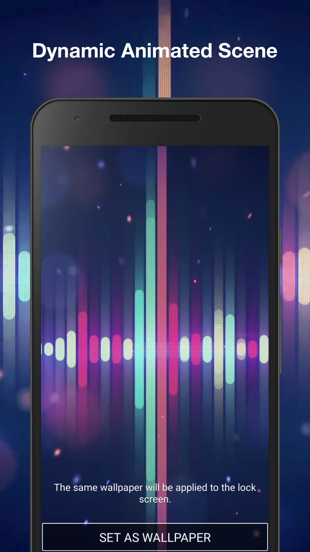 Music Equalizer Live Wallpaper | Indus Appstore | Screenshot