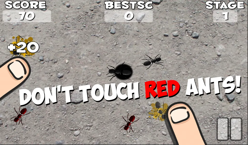 Squish these Ants | Indus Appstore | Screenshot