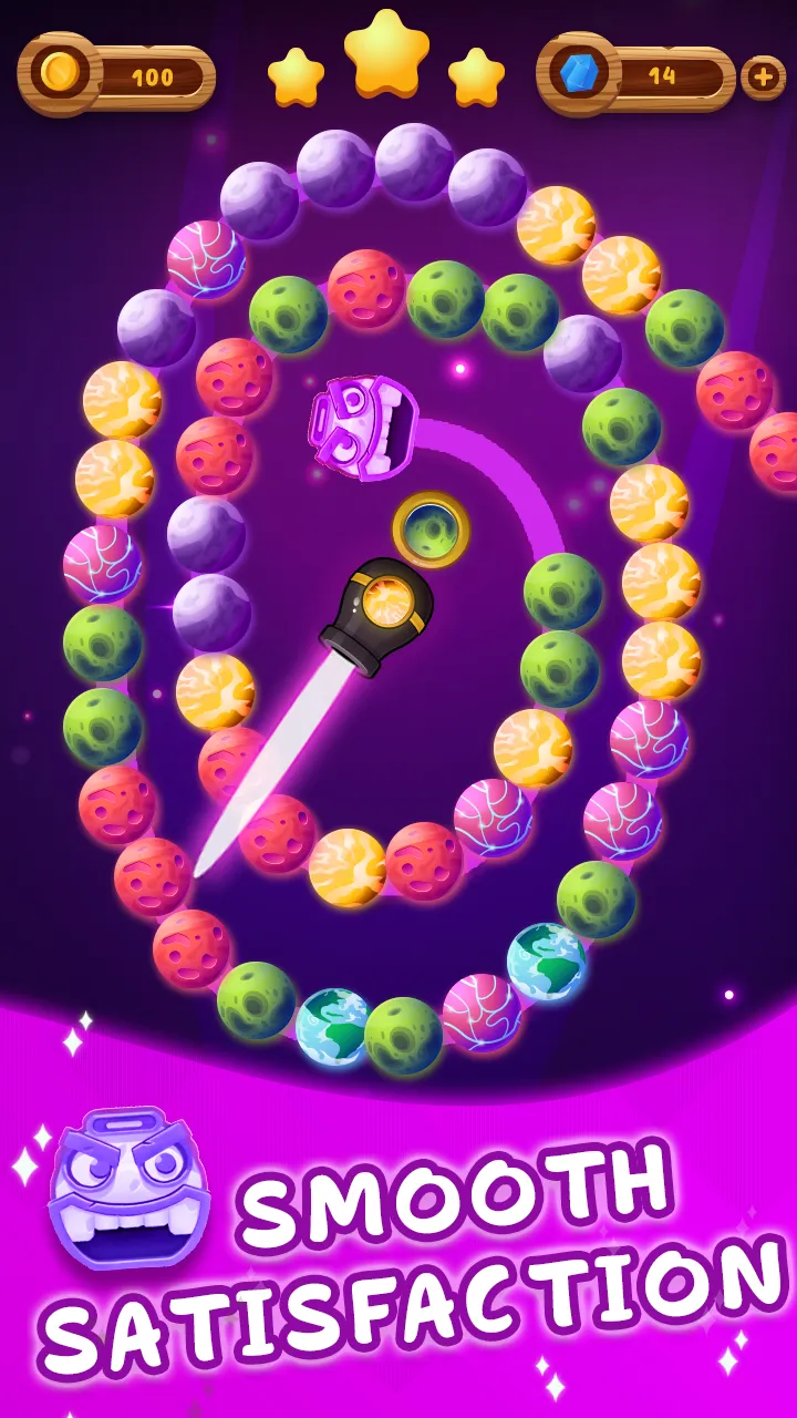 Space Color Ball Shooter | Indus Appstore | Screenshot