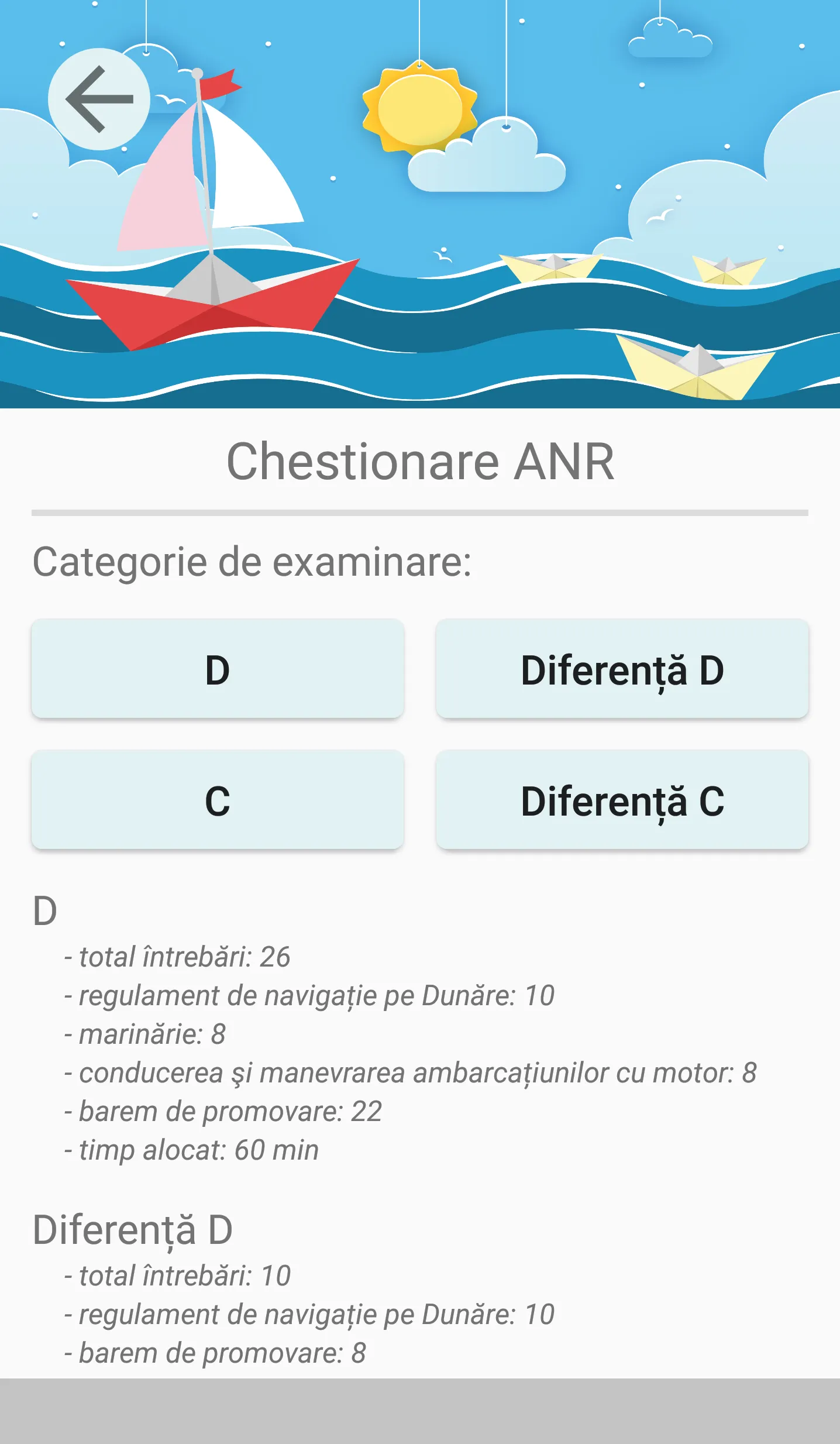 Chestionare ANR | Indus Appstore | Screenshot