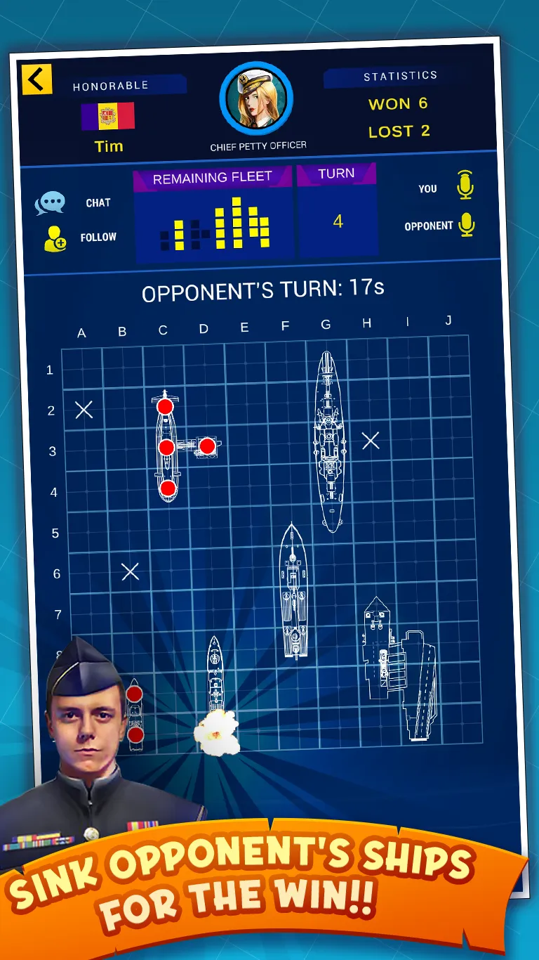 Warship Battle | Indus Appstore | Screenshot