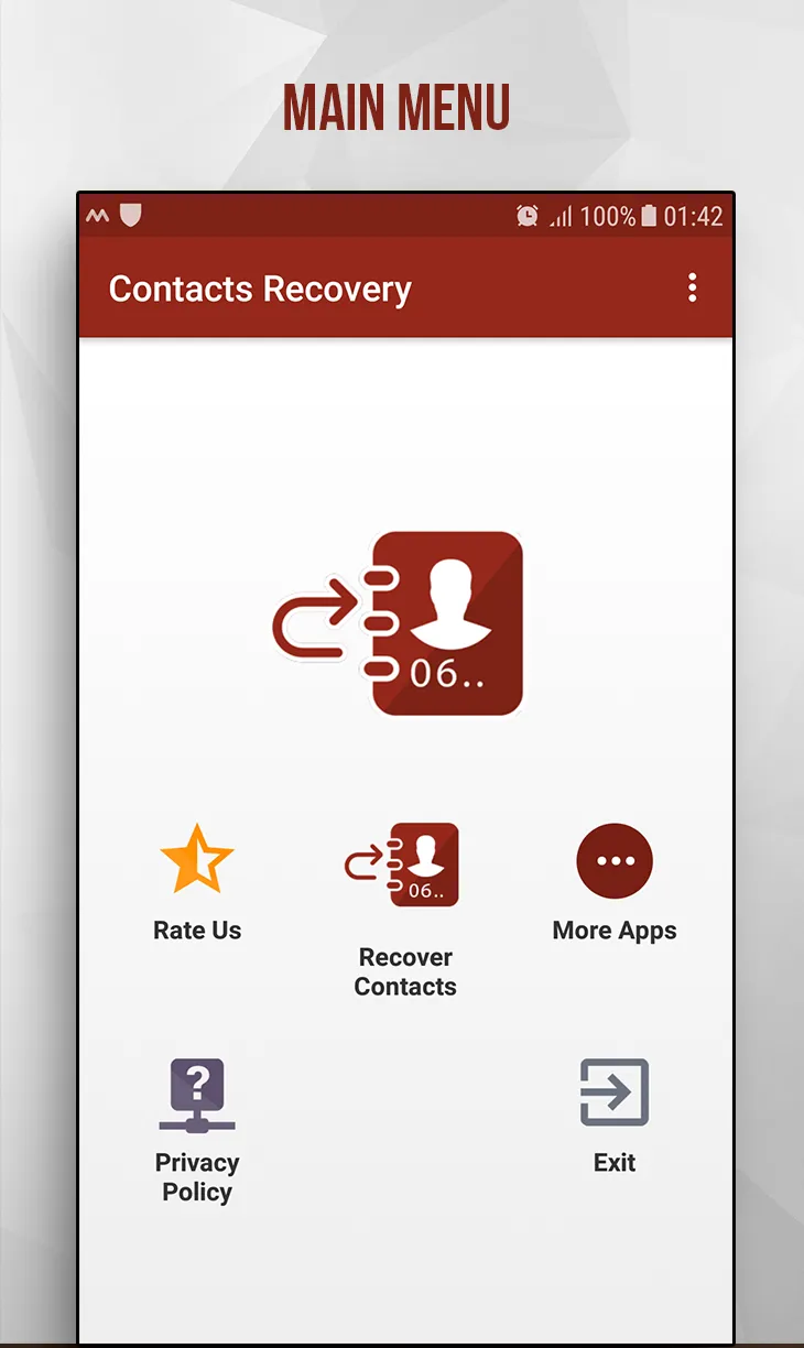 Recover Deleted Contacts | Indus Appstore | Screenshot