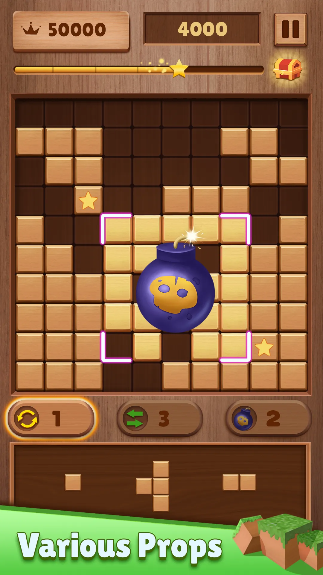 Wood Block Puzzle | Indus Appstore | Screenshot