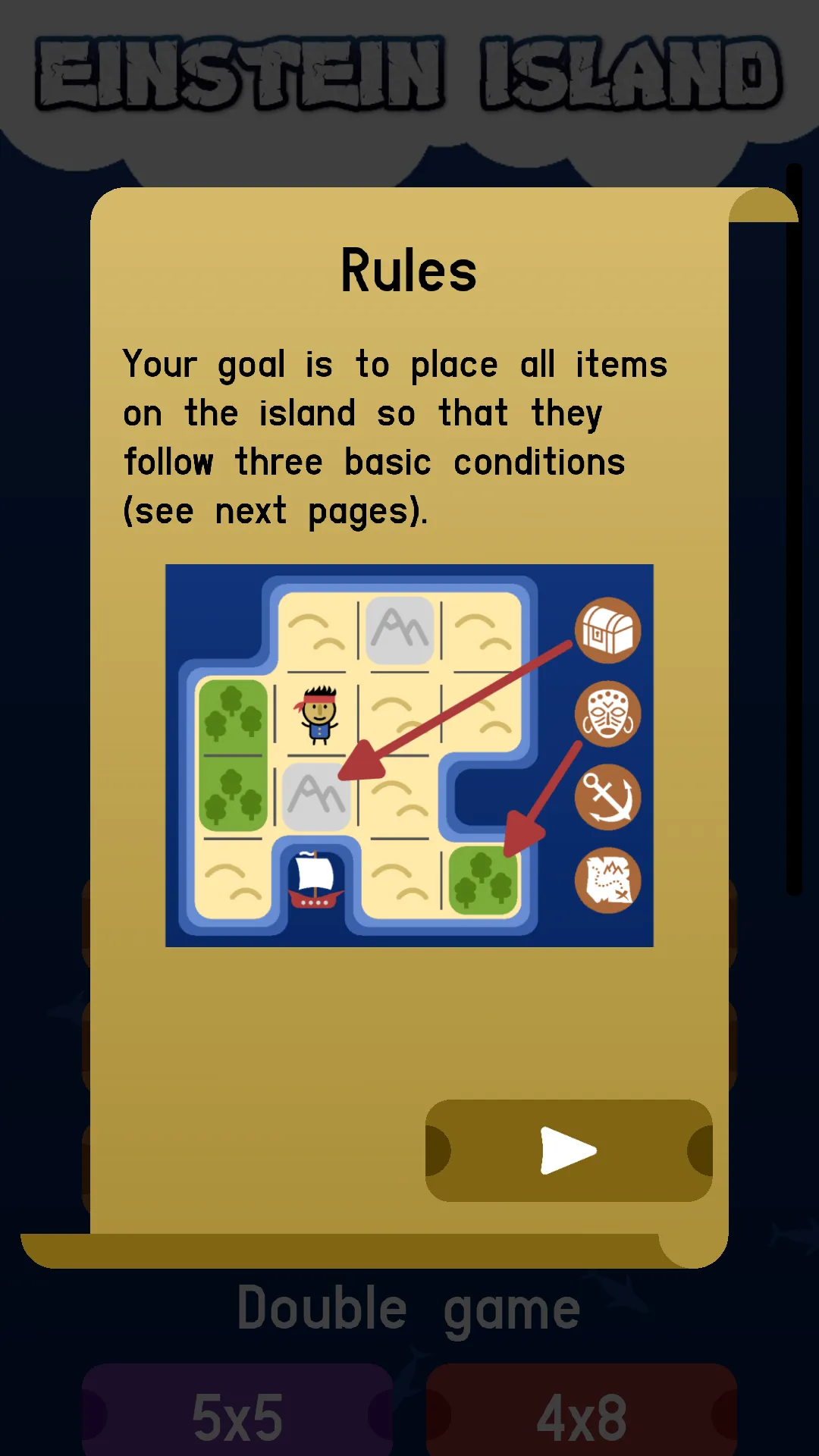 Einstein Riddle Island Puzzle | Indus Appstore | Screenshot