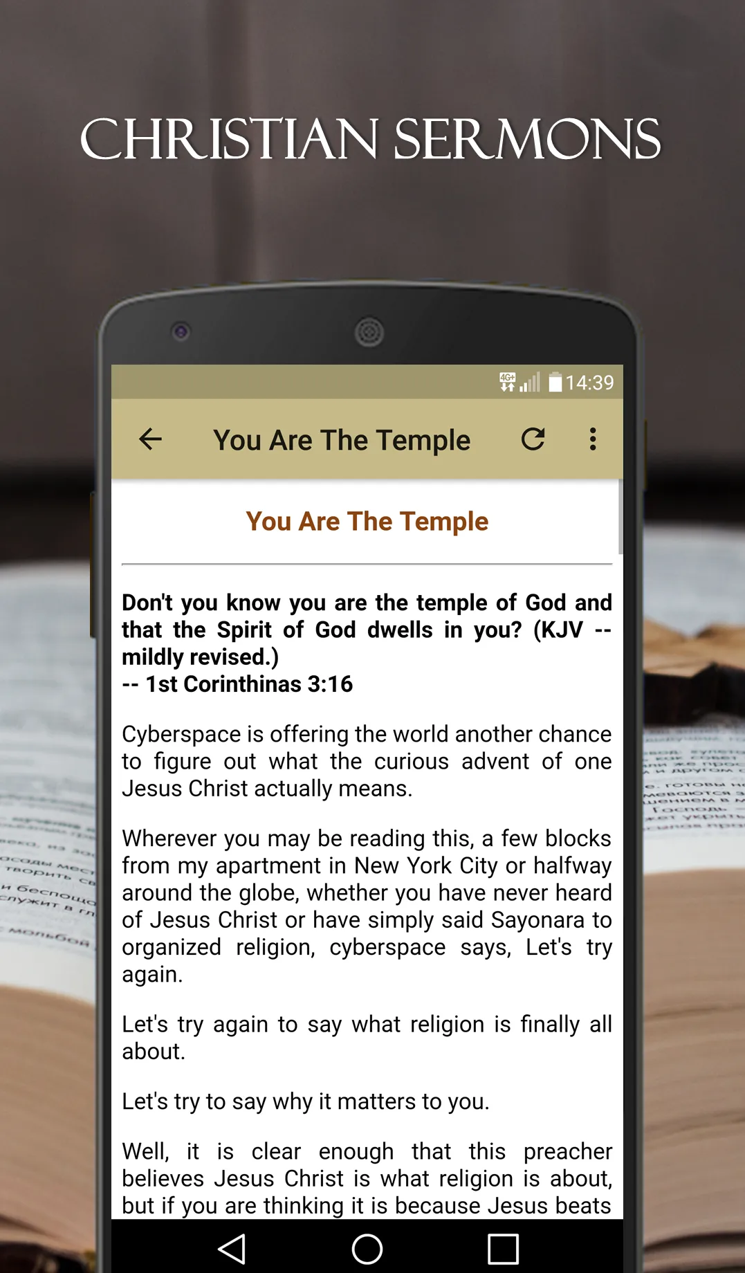 Christian Sermons | Indus Appstore | Screenshot