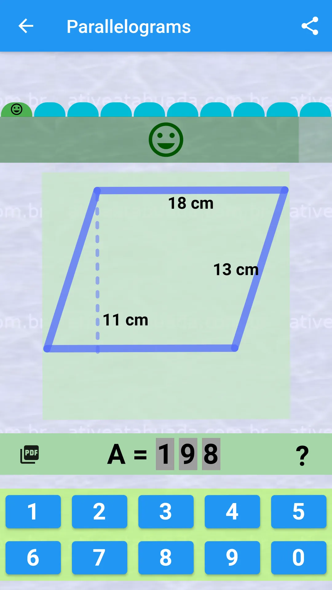 Perimeter and Area | Indus Appstore | Screenshot