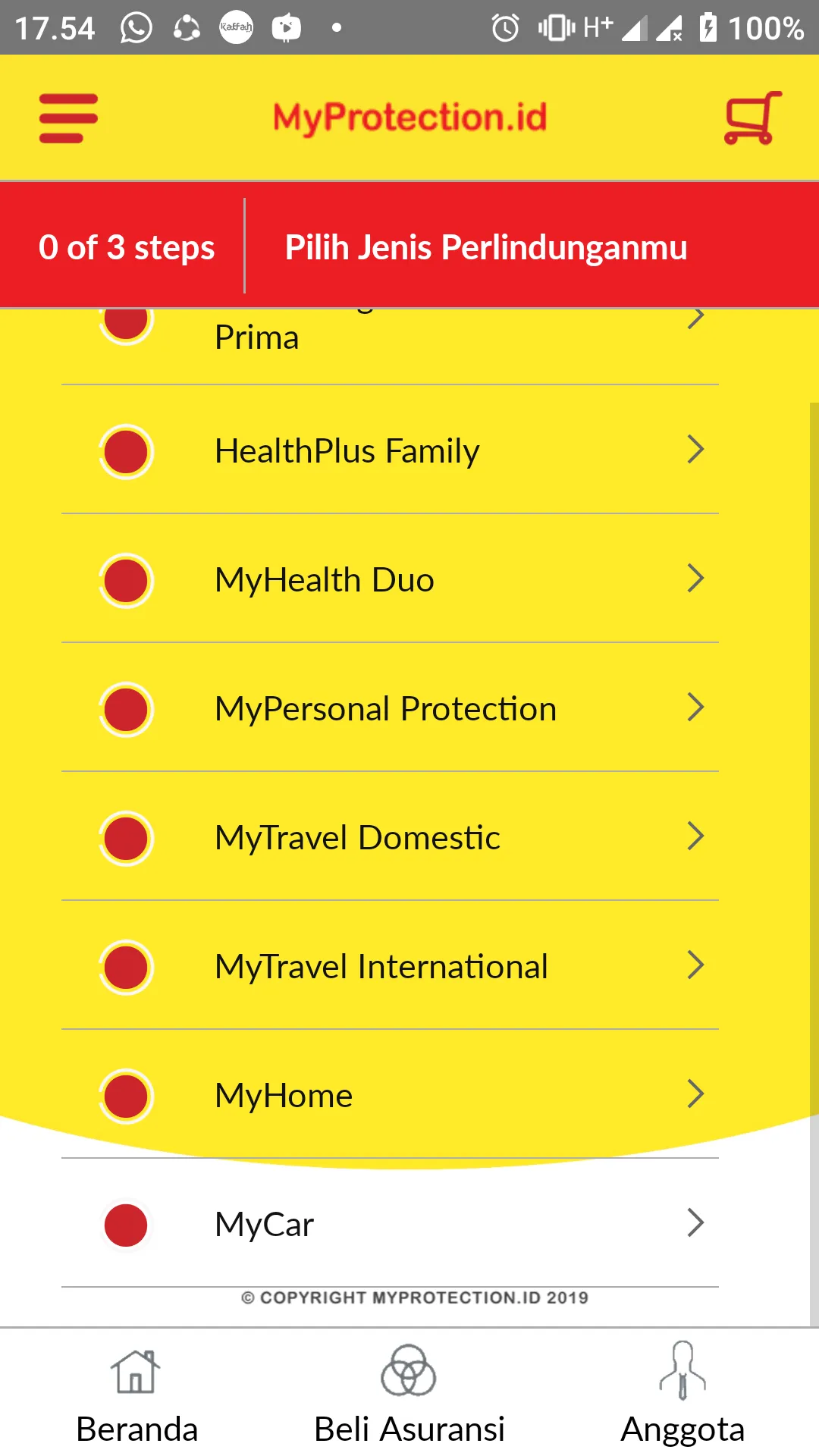 MyProtection | Indus Appstore | Screenshot