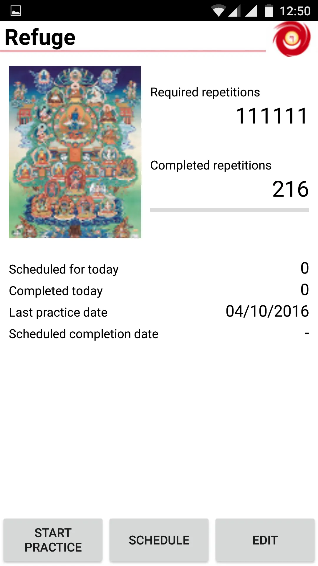 Meditation Tracker | Indus Appstore | Screenshot