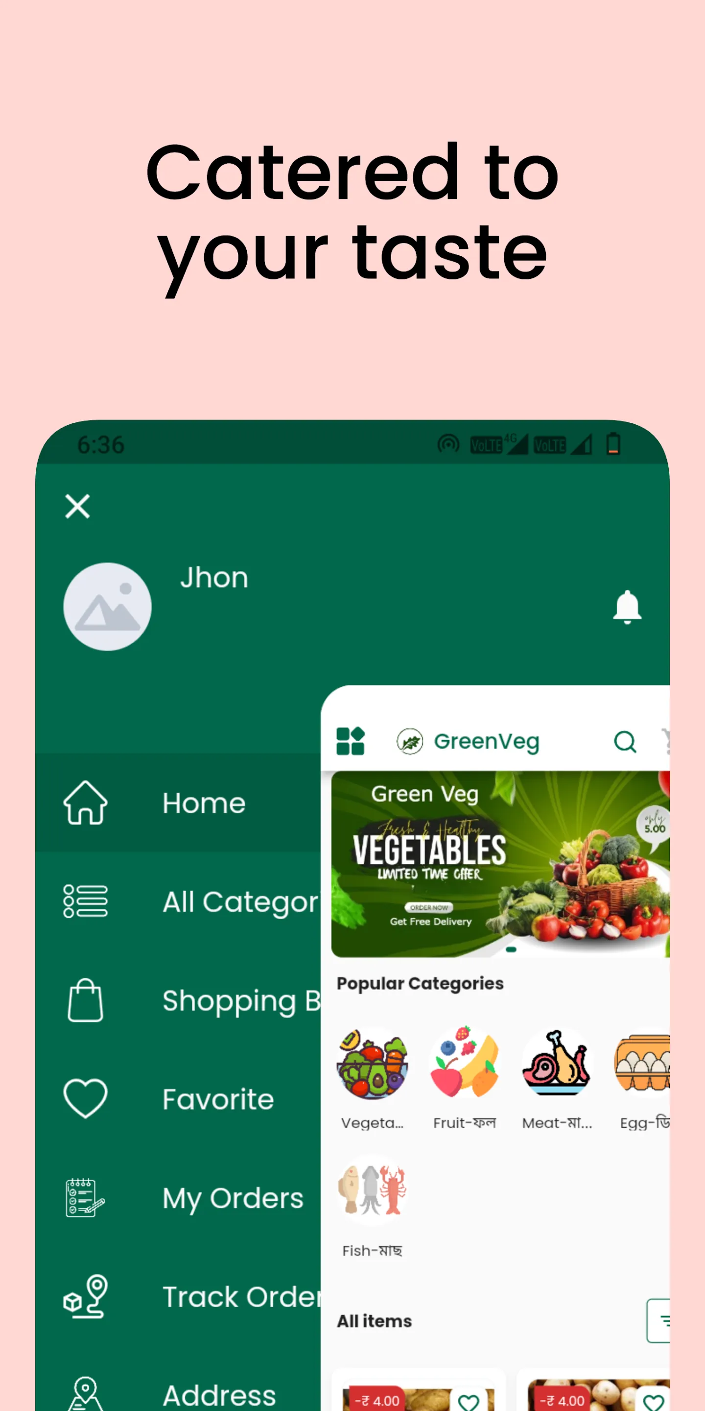 Green Veg - Vegetable Delivery | Indus Appstore | Screenshot