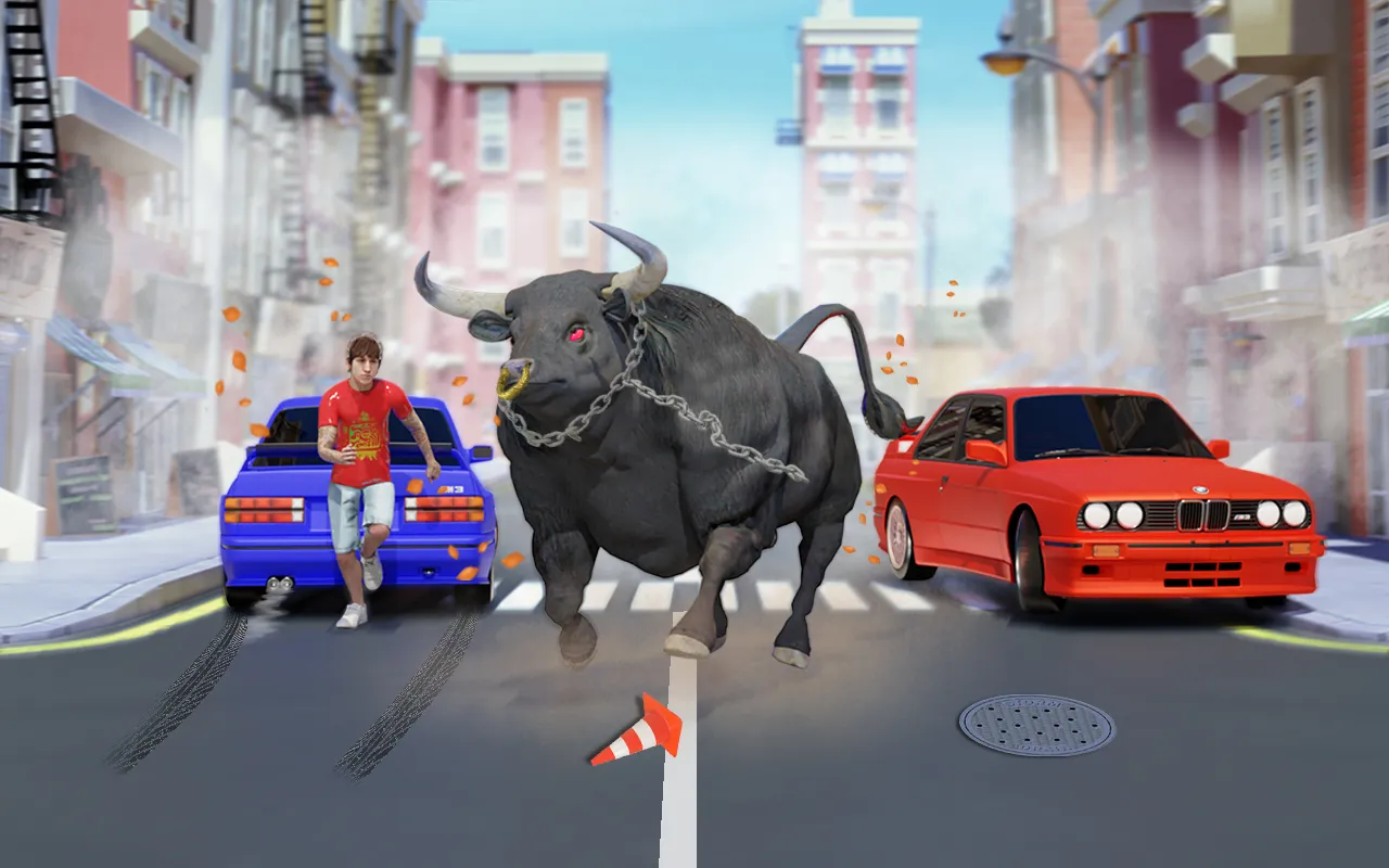 Angry Bull Attack Cow Games 3D | Indus Appstore | Screenshot