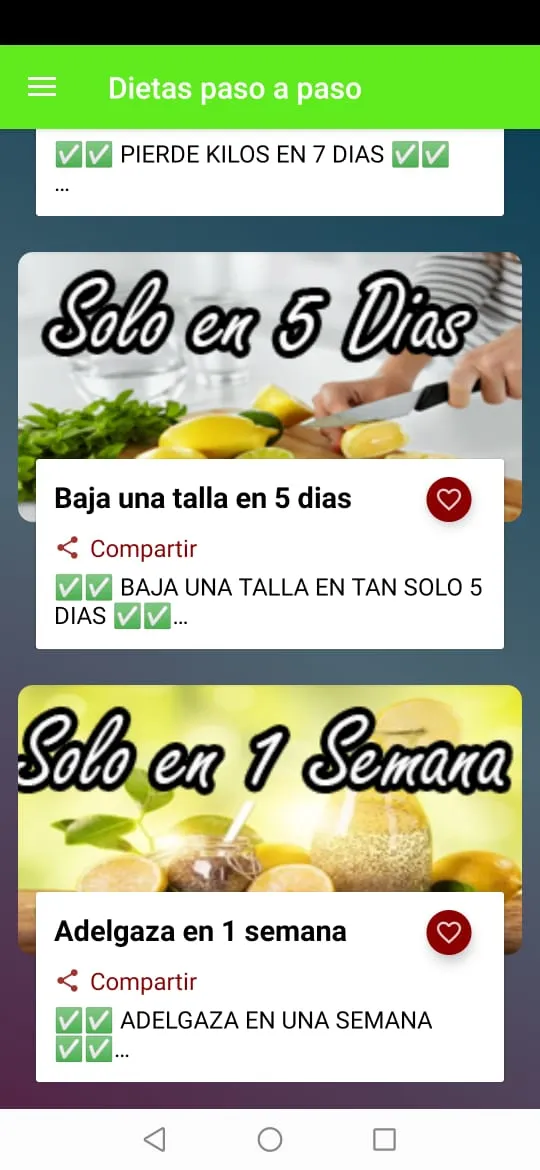 Dieta del Limón | Indus Appstore | Screenshot