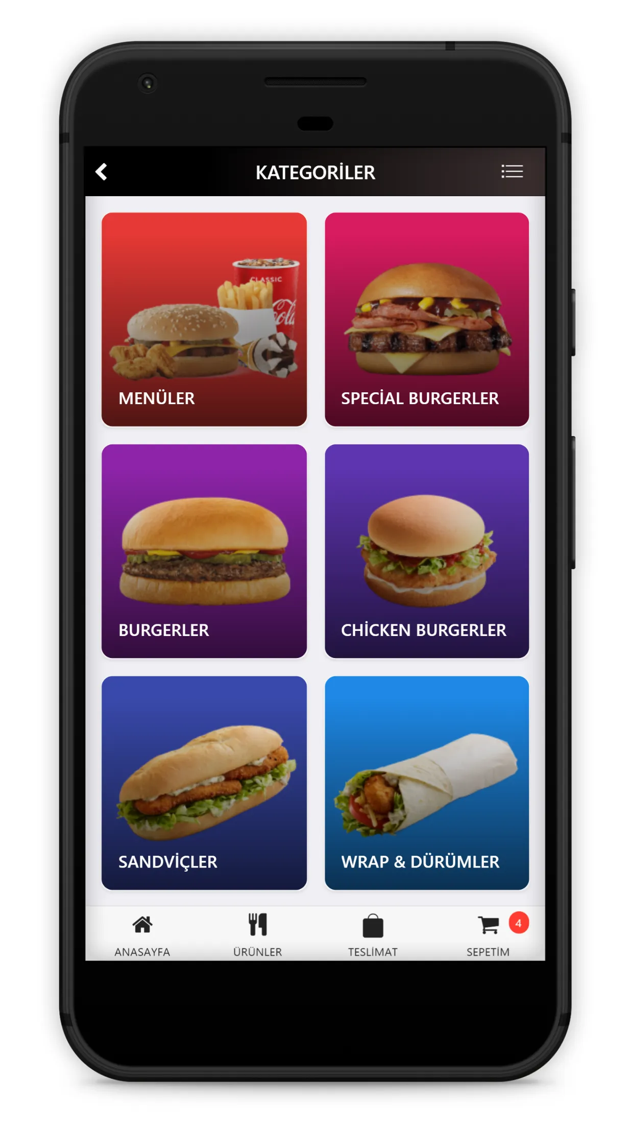 RestBurger | Indus Appstore | Screenshot