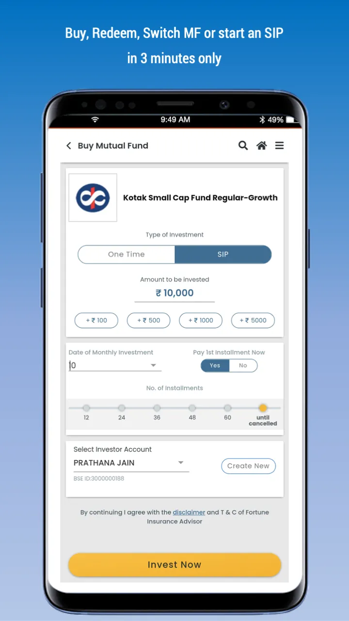 Winshine - Wealth Manager | Indus Appstore | Screenshot