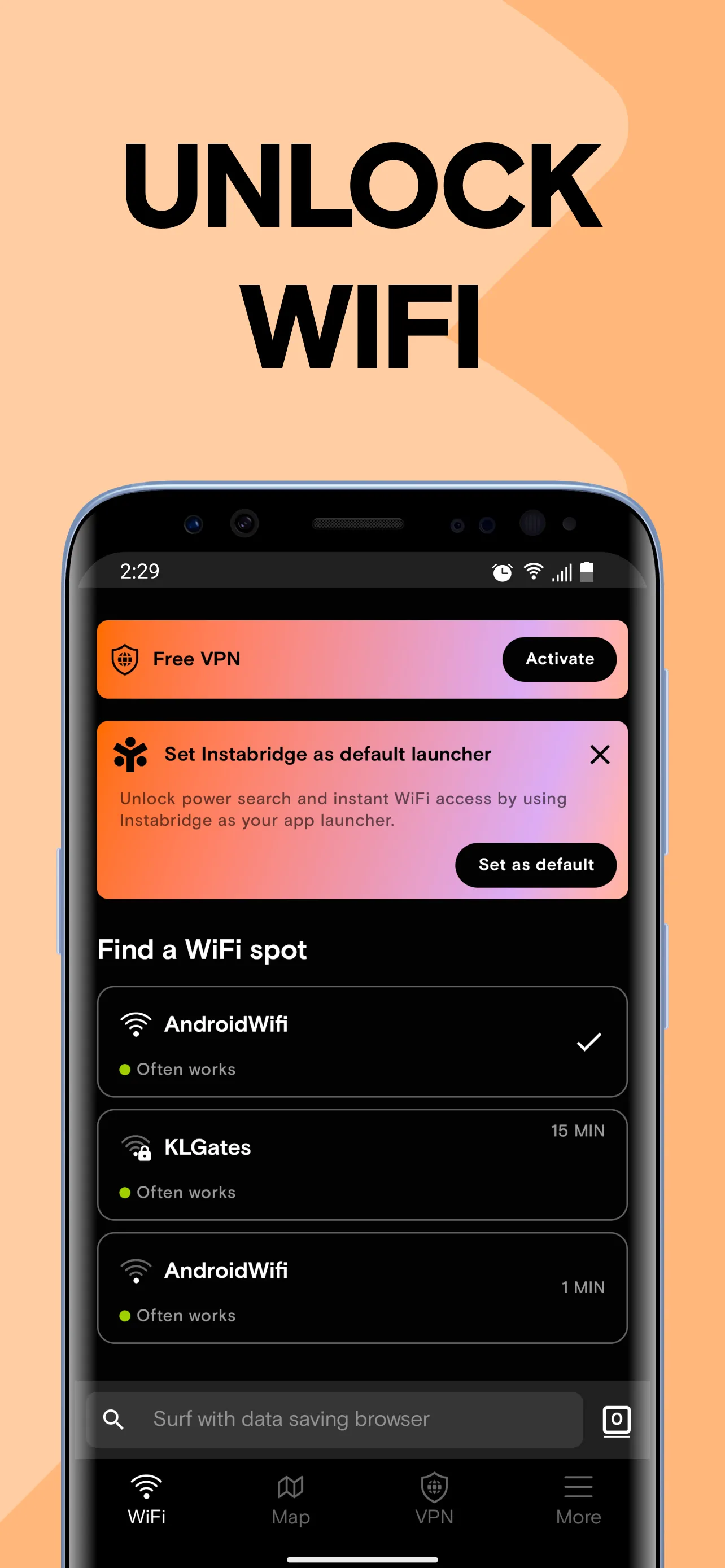 Instabridge: WiFi Hotspot Map | Indus Appstore | Screenshot