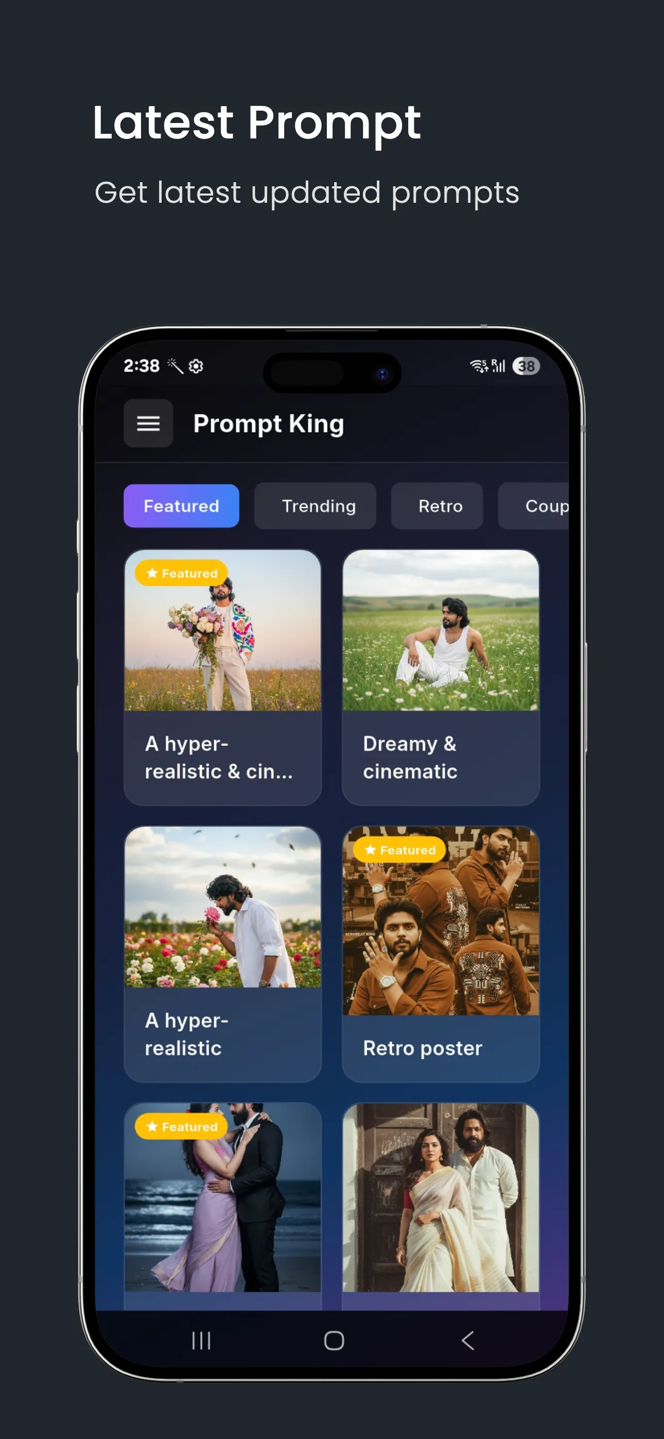 Prompt King – AI Photo Editor | Indus Appstore | Screenshot