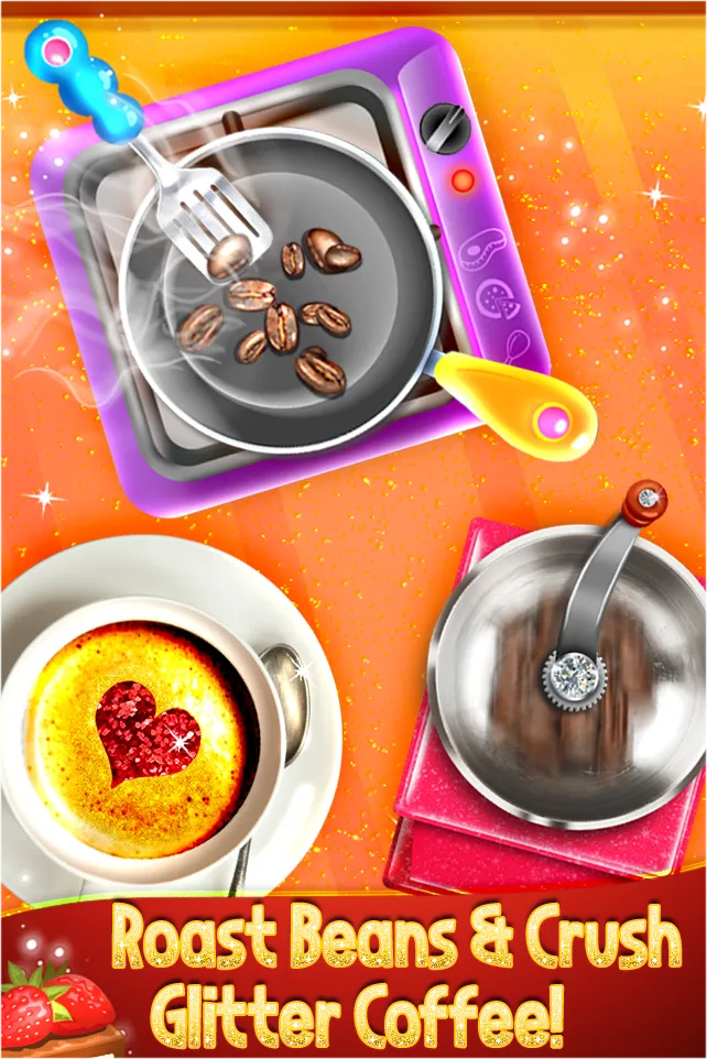 Glitter Food - Kids Cafe | Indus Appstore | Screenshot