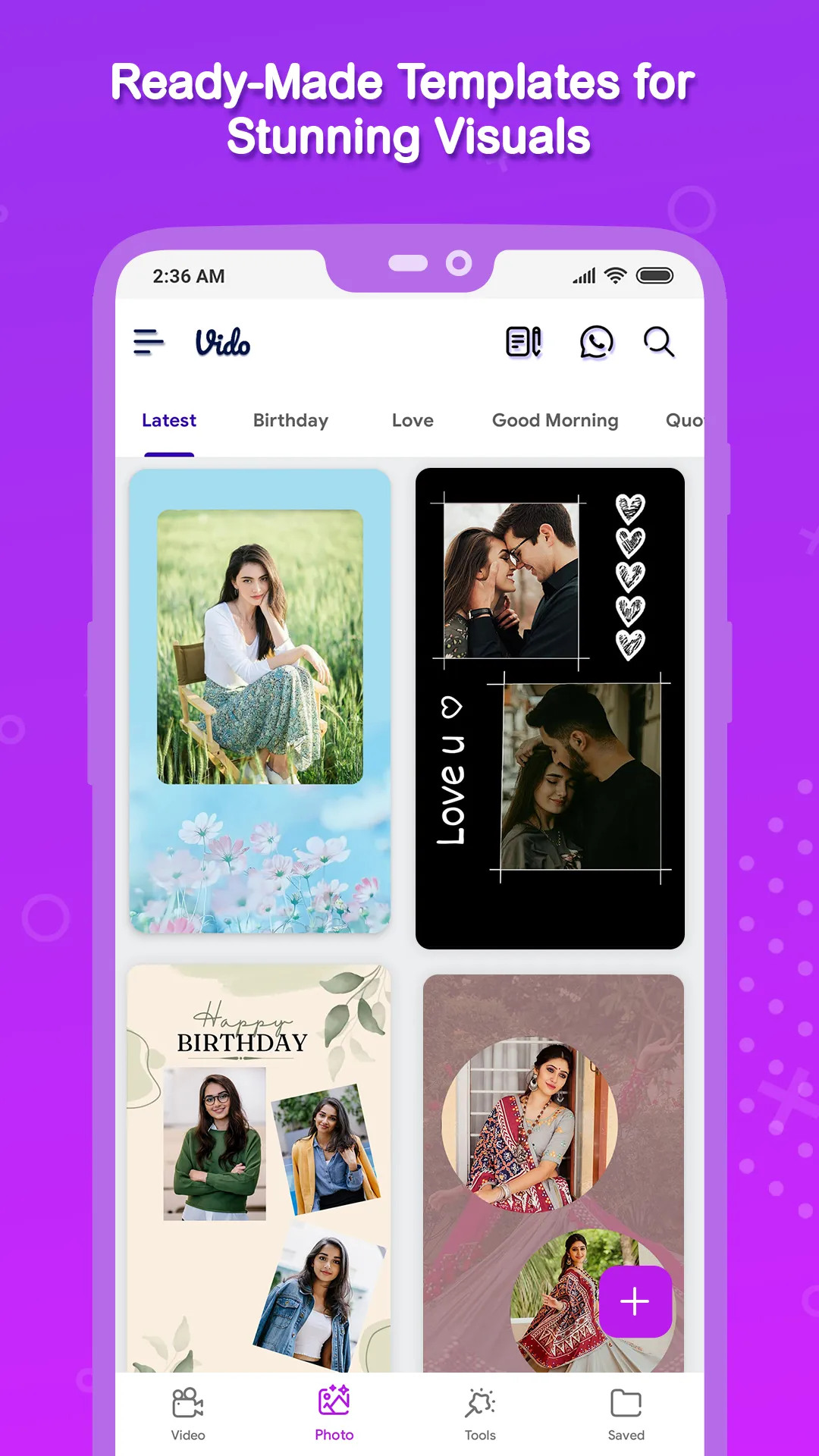 Vido : Video Status Maker | Indus Appstore | Screenshot