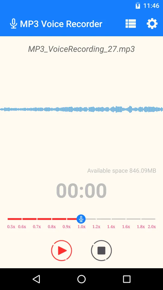 MP3 Voice Recorder | Indus Appstore | Screenshot