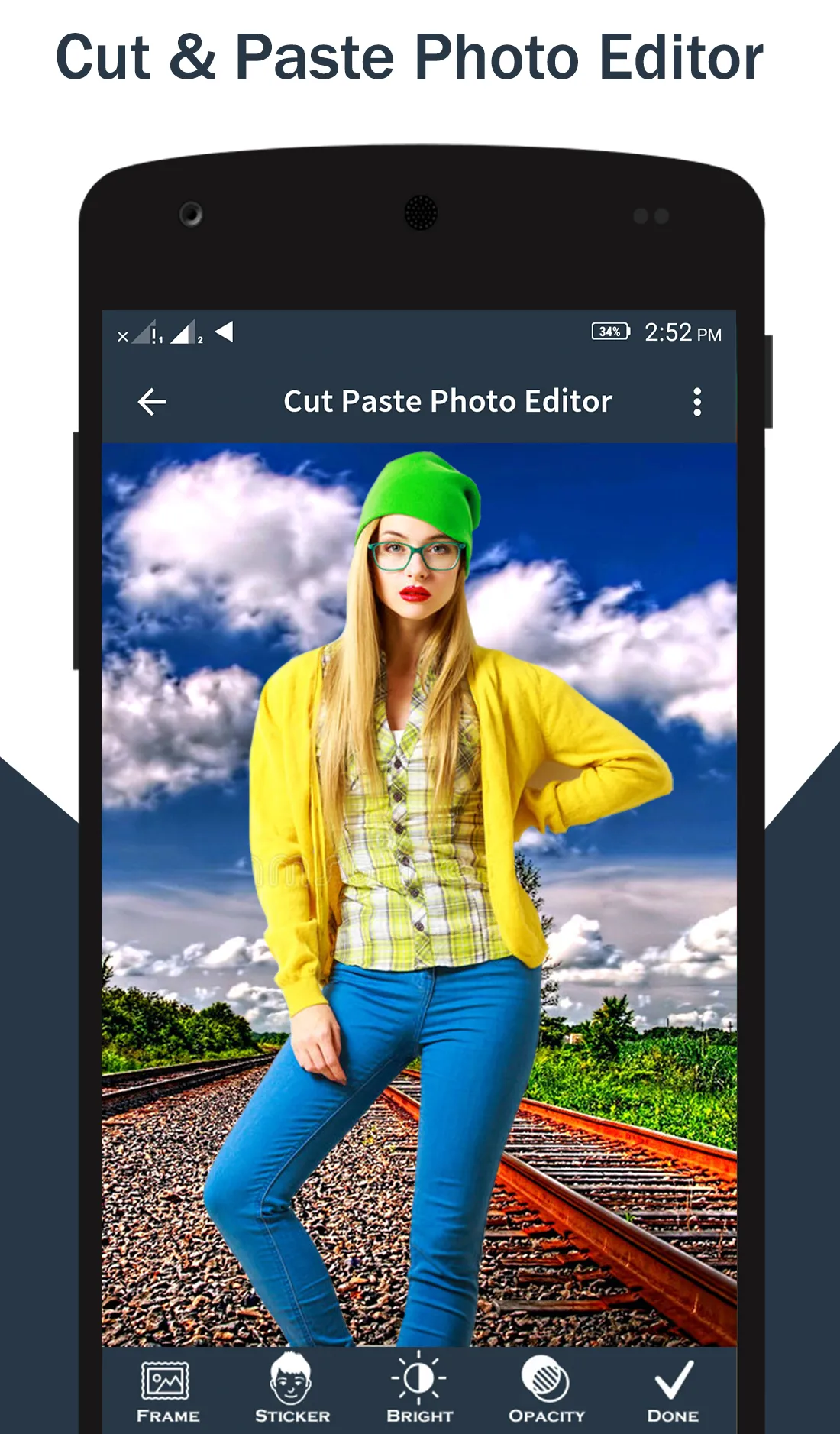 Cut Paste Photo Editor | Indus Appstore | Screenshot