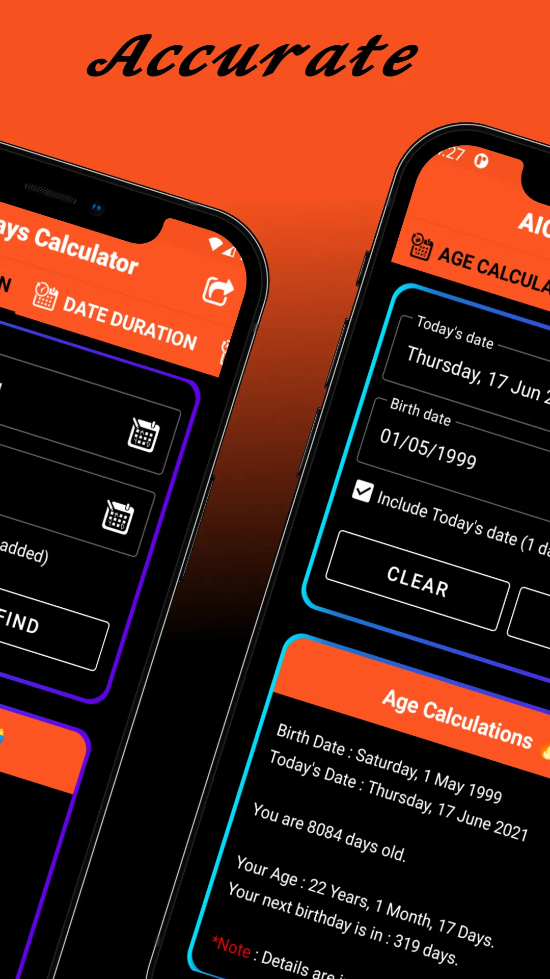 AIO Days Calc | Indus Appstore | Screenshot