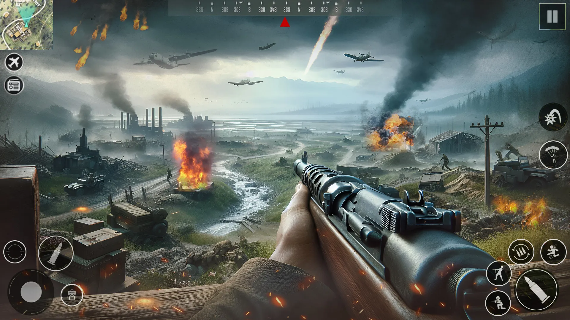 Call of World War Battlefield | Indus Appstore | Screenshot