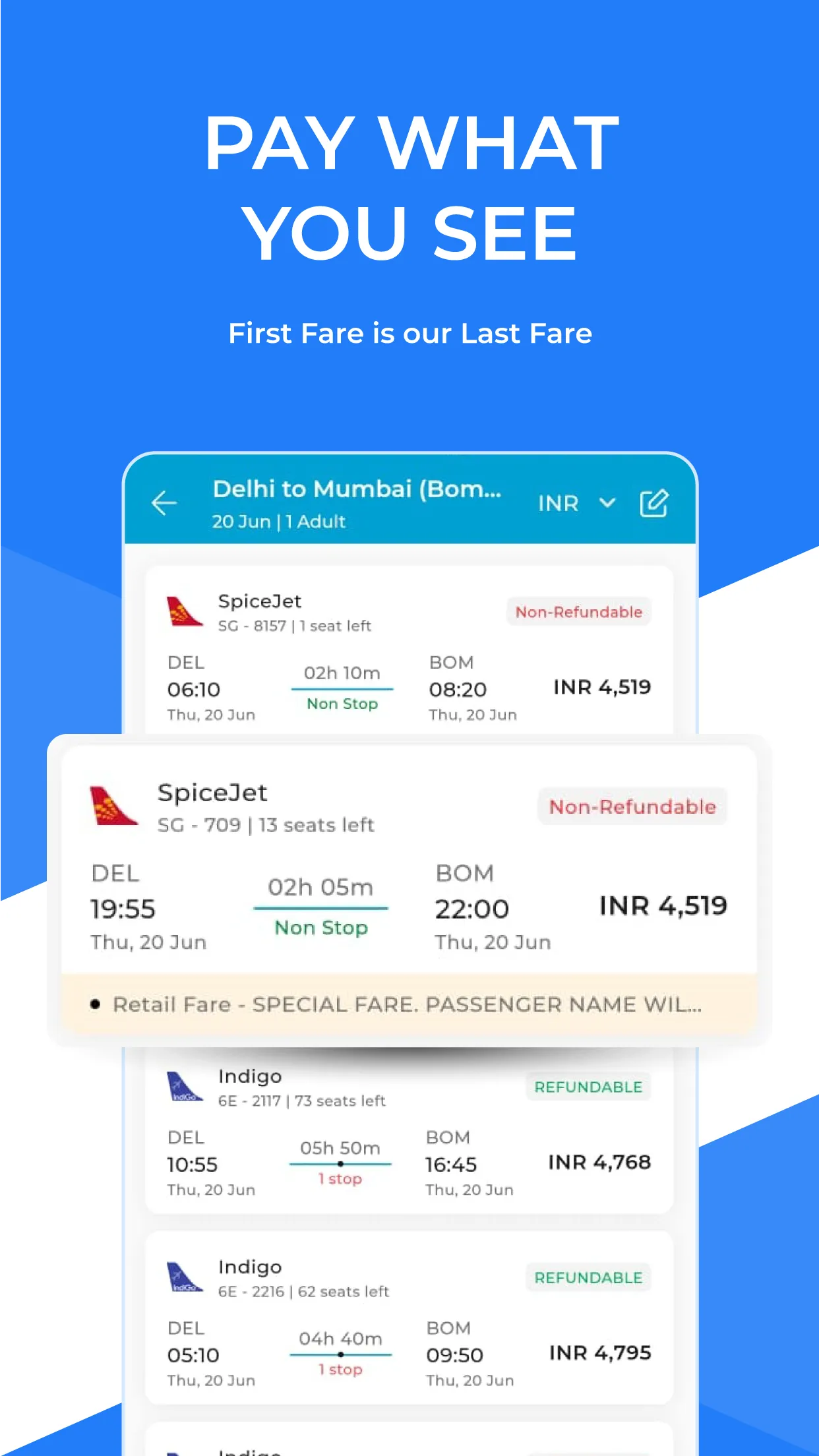 HappyEasyTrip: Flight Deals | Indus Appstore | Screenshot