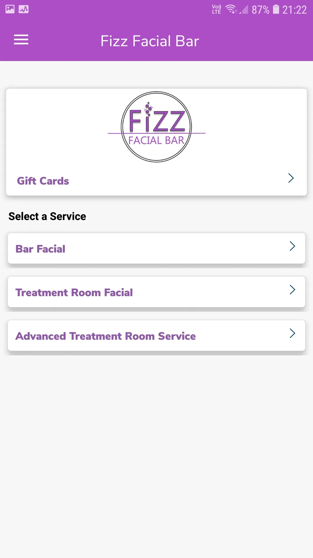 Fizz Facial Bar | Indus Appstore | Screenshot