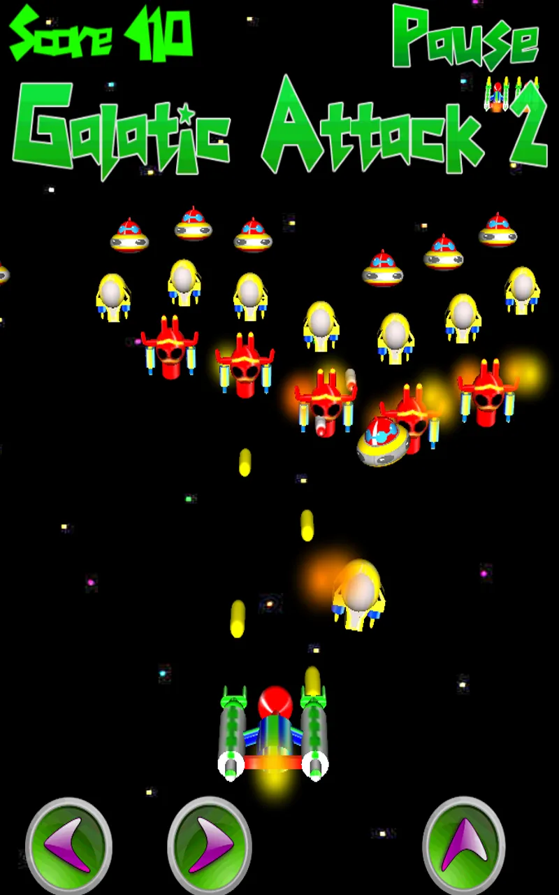 Galactic Attack 2 | Indus Appstore | Screenshot