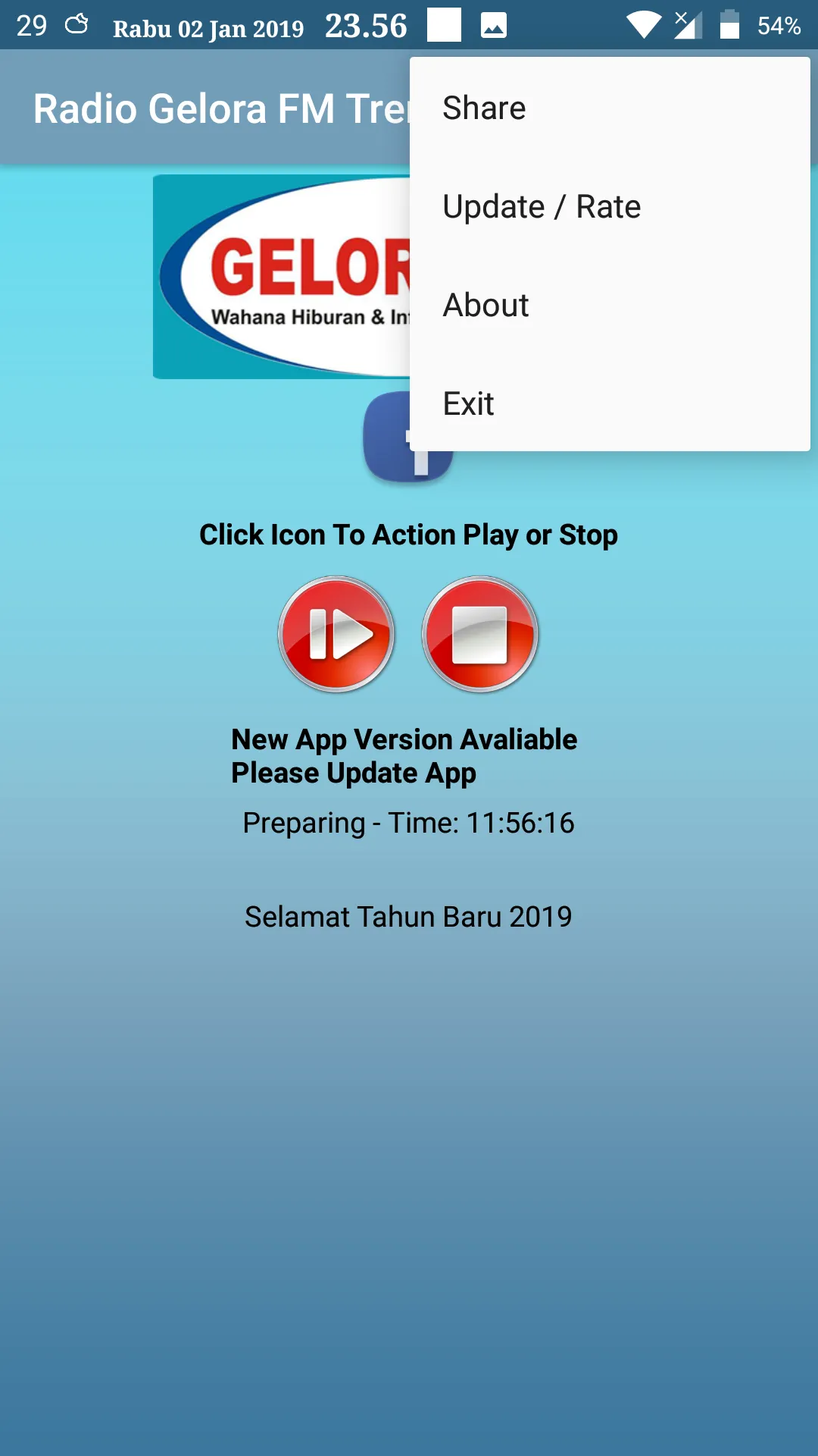 Radio Gelora FM Trenggalek | Indus Appstore | Screenshot