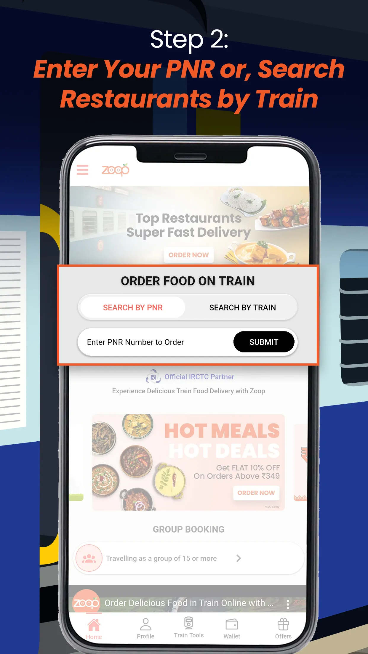 Zoop India-Order Food in Train | Indus Appstore | Screenshot