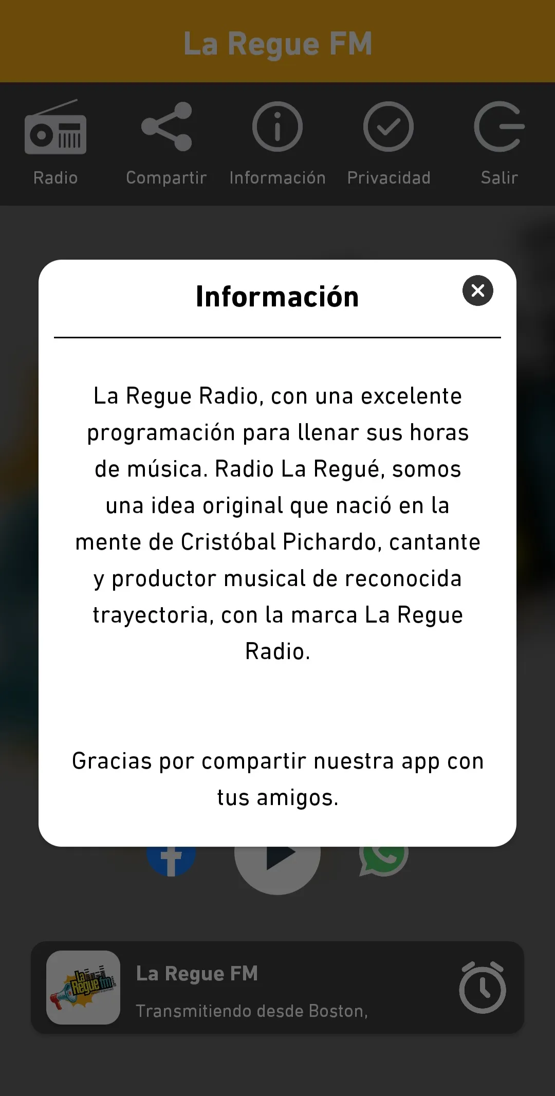 La Regue FM | Indus Appstore | Screenshot