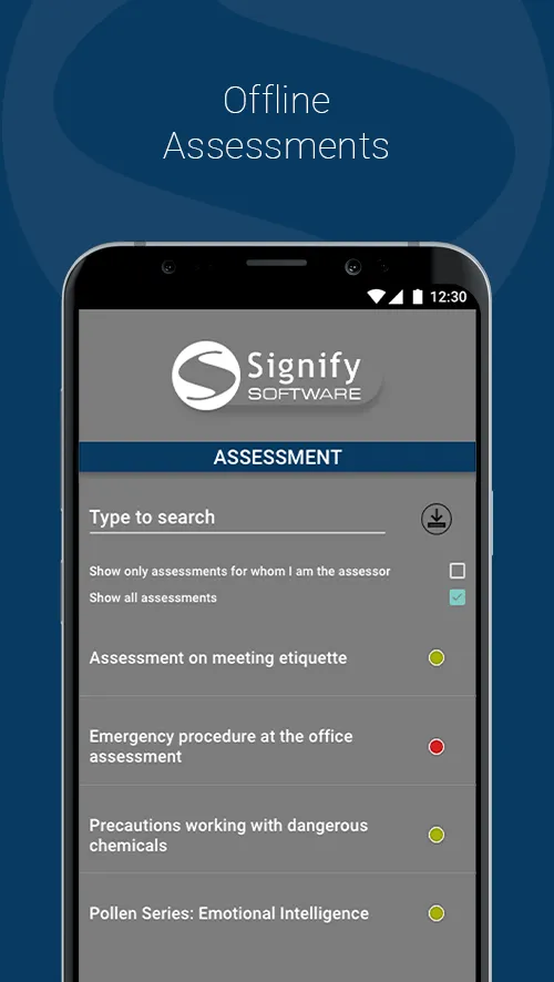 Signify Workplace Observation | Indus Appstore | Screenshot