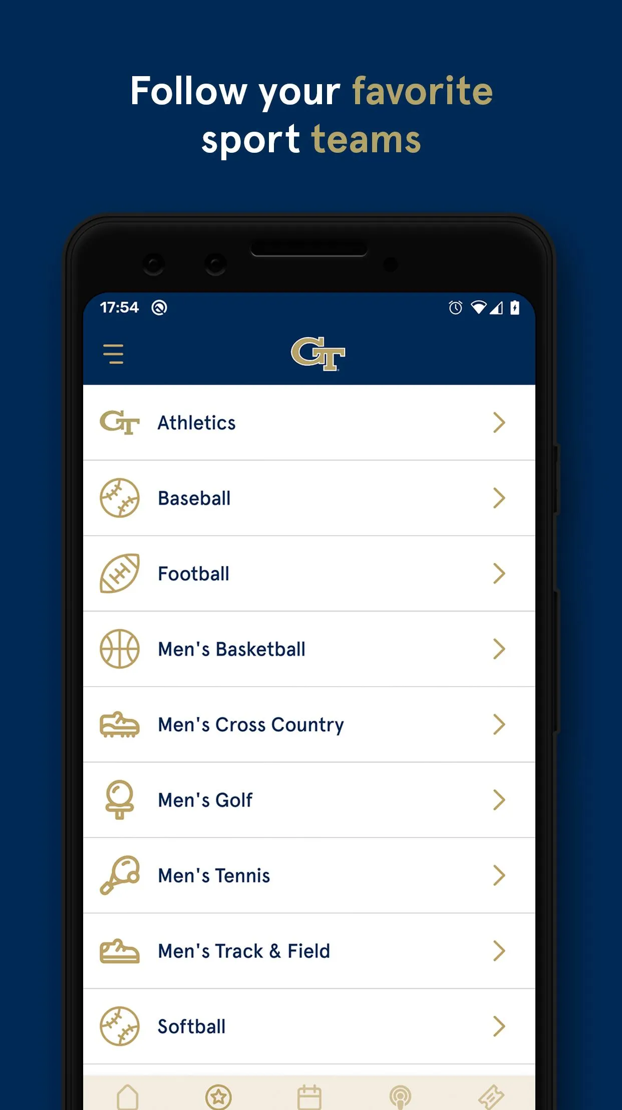 Georgia Tech Yellow Jackets | Indus Appstore | Screenshot