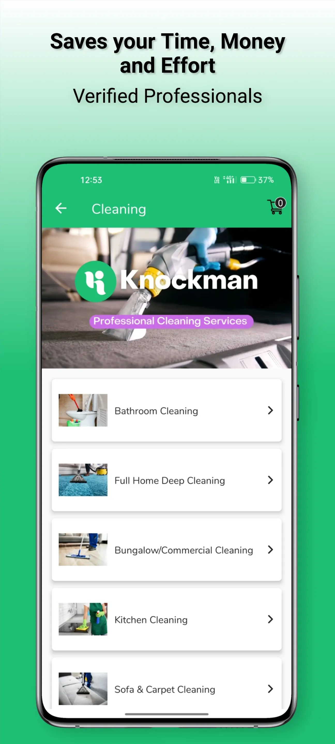 Knockman - Home Services | Indus Appstore | Screenshot