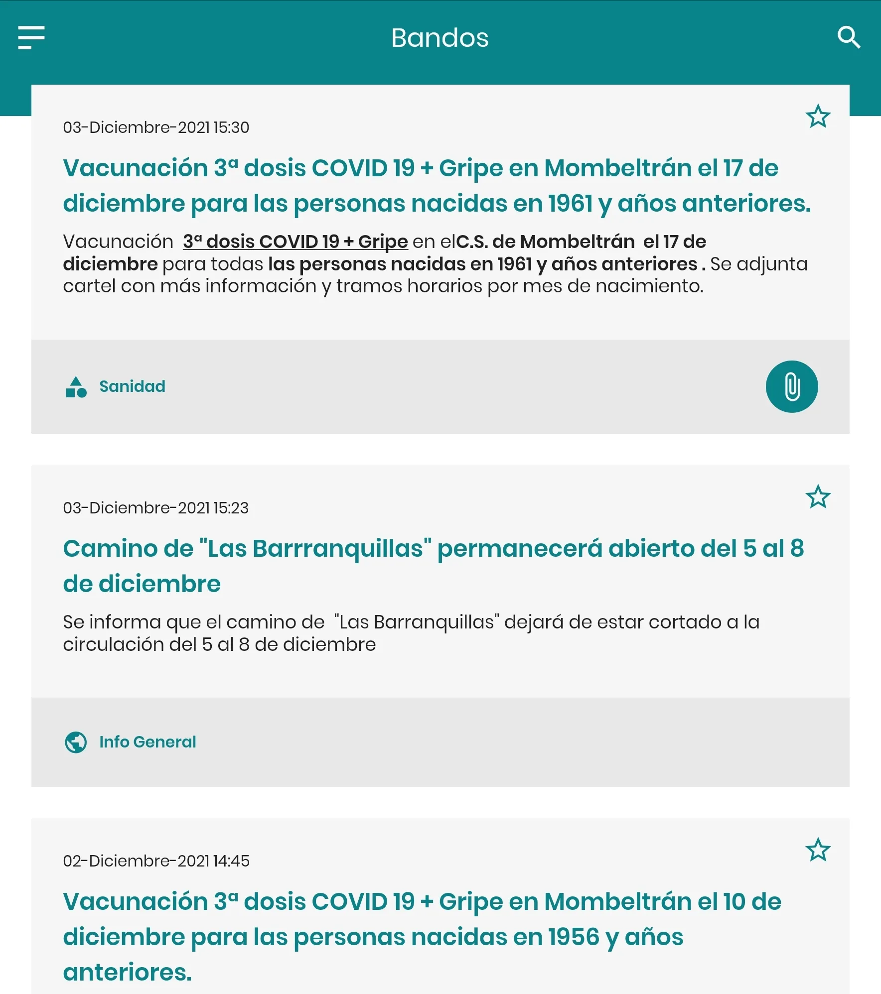 Villarejo del Valle Informa | Indus Appstore | Screenshot