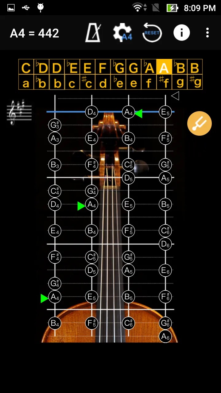 ViolinTuner - Tuner for Violin | Indus Appstore | Screenshot