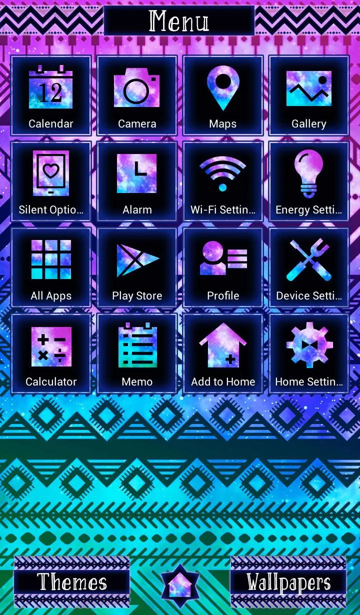 Tribal Galaxy Theme | Indus Appstore | Screenshot