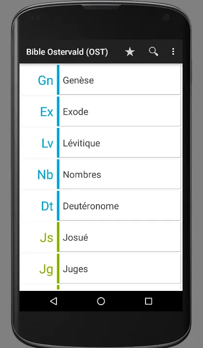 French Ostervald Bible (OST) | Indus Appstore | Screenshot