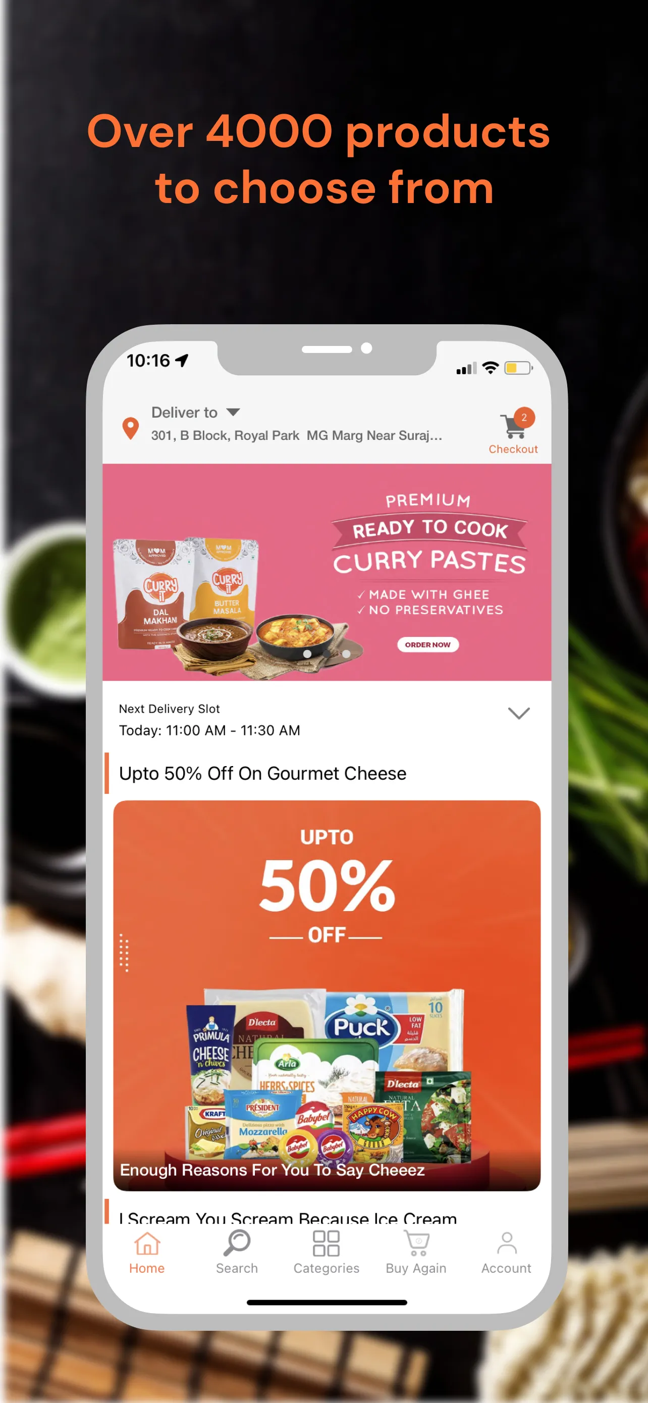 Satvacart - Grocery Delivery | Indus Appstore | Screenshot