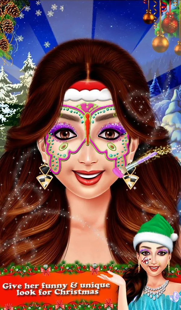 Kids Face Paint In Christmas | Indus Appstore | Screenshot