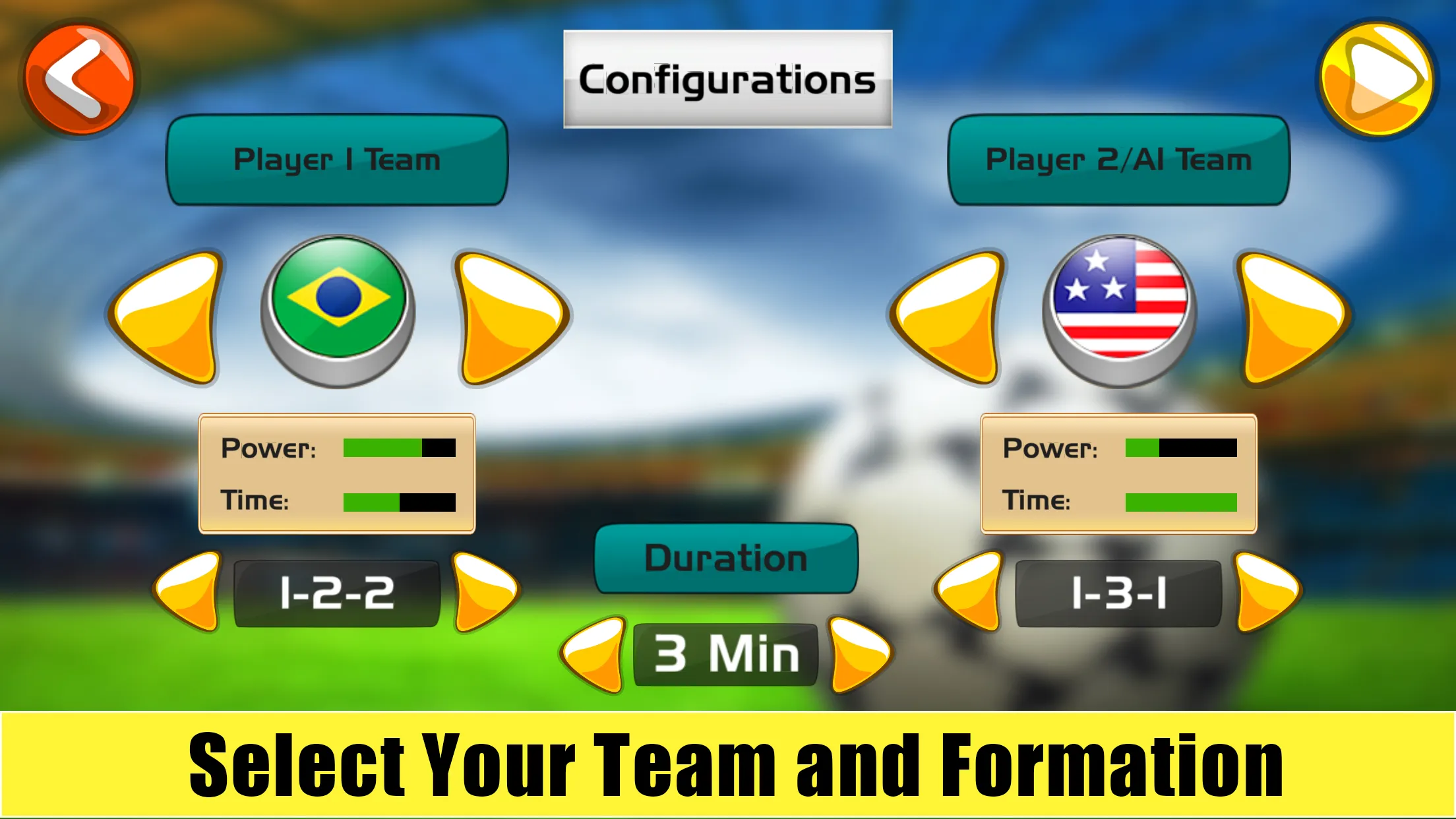 Finger Soccer | Indus Appstore | Screenshot